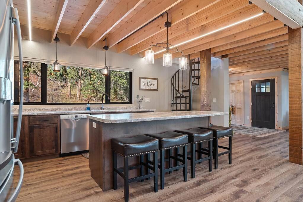 The Haven-Rustic Secluded Cabin Custer Esterno foto
