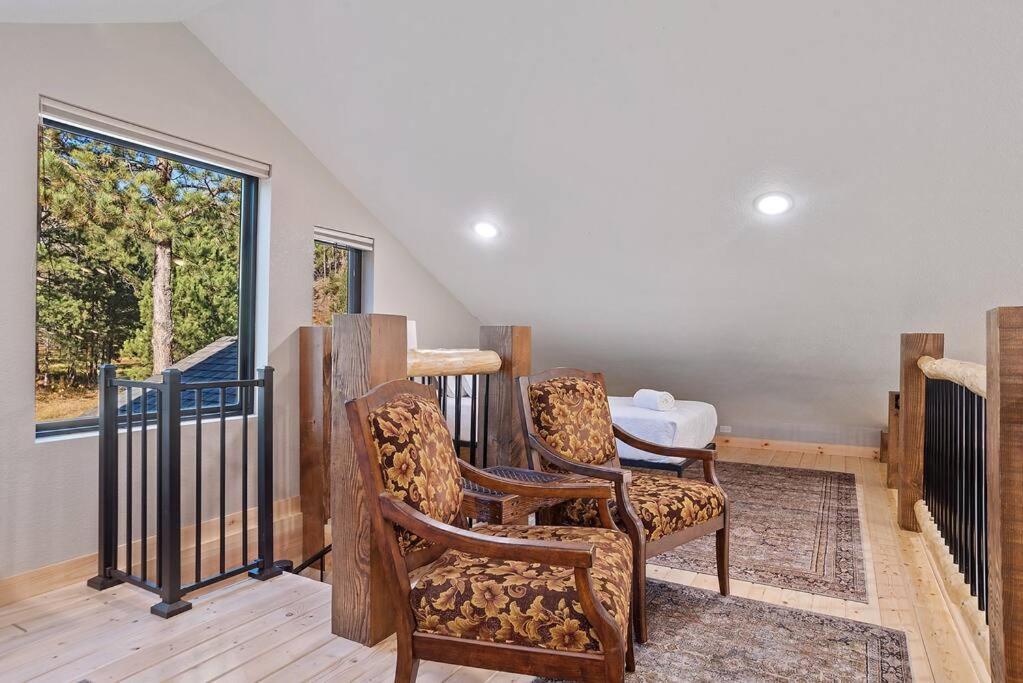 The Haven-Rustic Secluded Cabin Custer Esterno foto