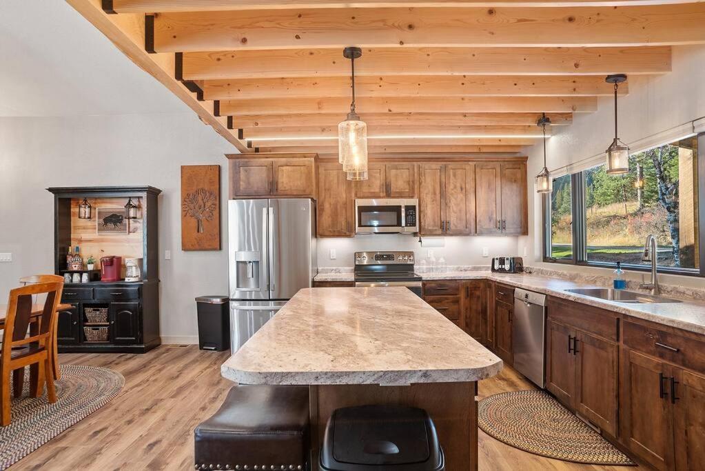 The Haven-Rustic Secluded Cabin Custer Esterno foto